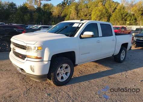 2017 Chevrolet Silverado 1500 2Lt из США, поврежденный, VIN 3GCUKREC6HG468437